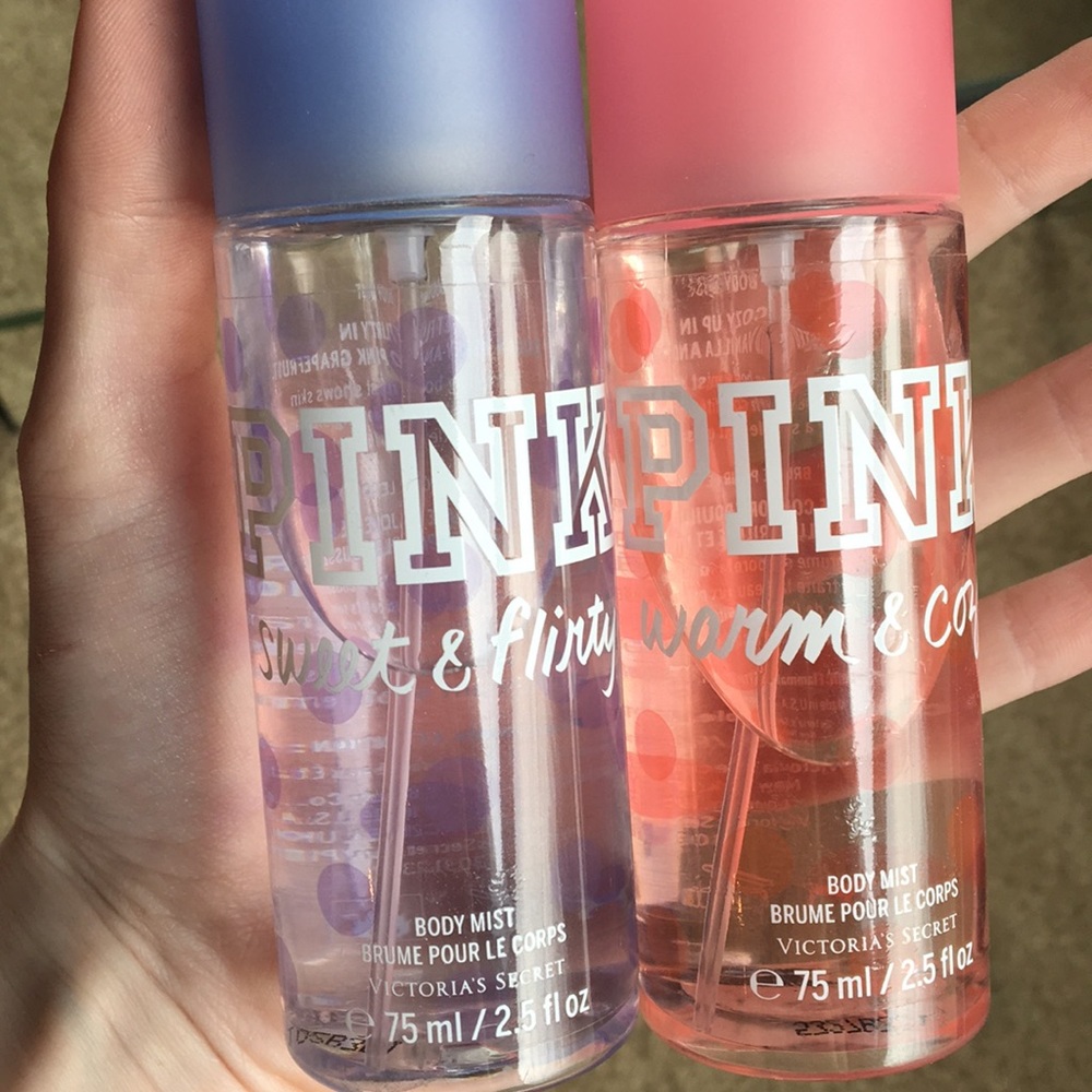 Pink perfumes